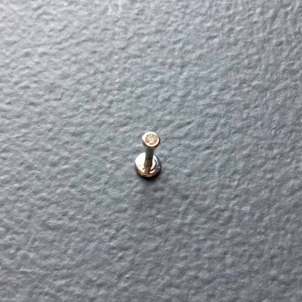 🎁 5/$25! Steel & Cubic Zirconia Piercing